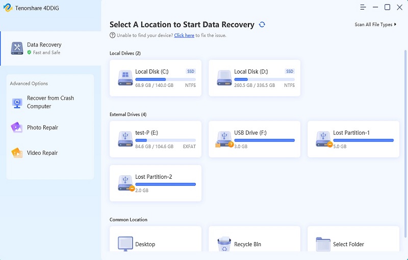 download the last version for android Tenorshare 4DDiG 9.7.2.6