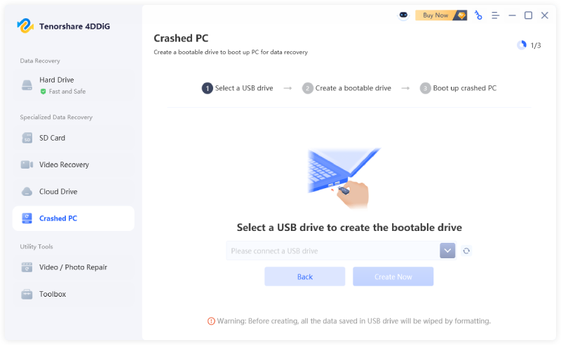 Seleccionar unidad USB de arranque