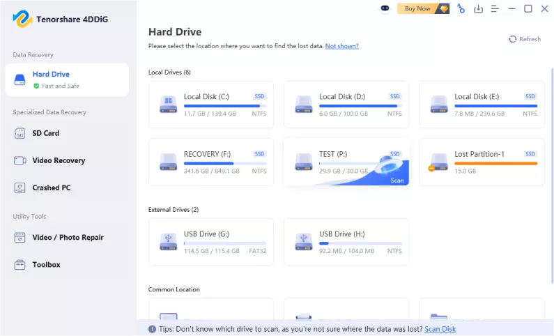 4ddig interface