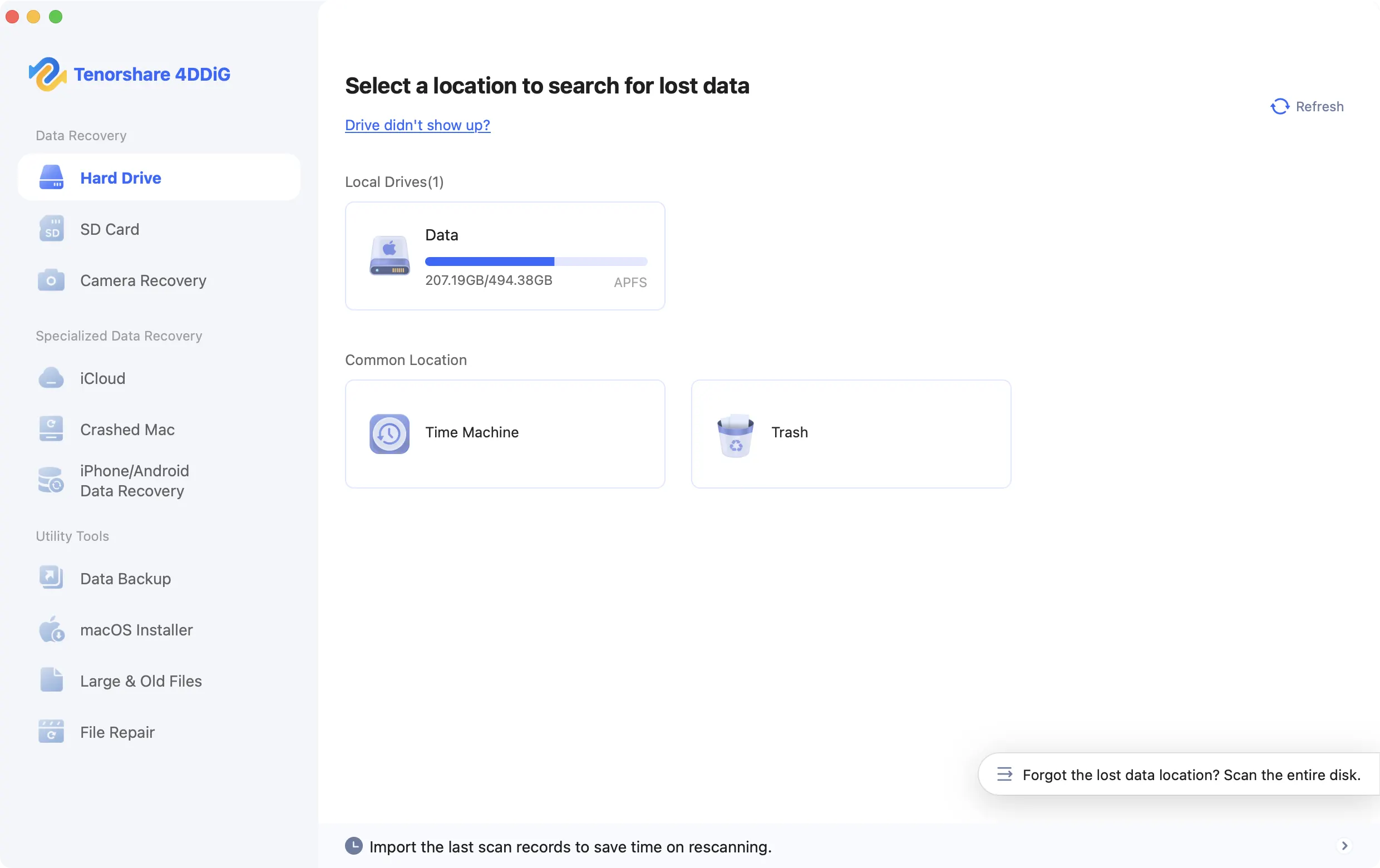 4ddig mac hard drive recovery