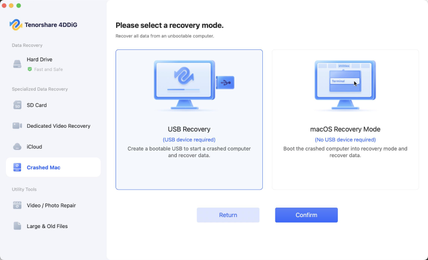 4ddig mac recovery mode