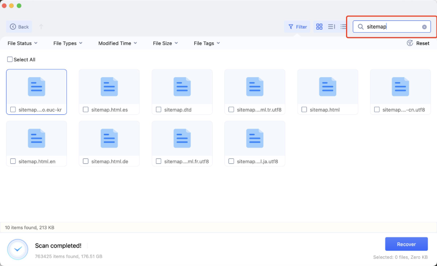 enter keyword to filter