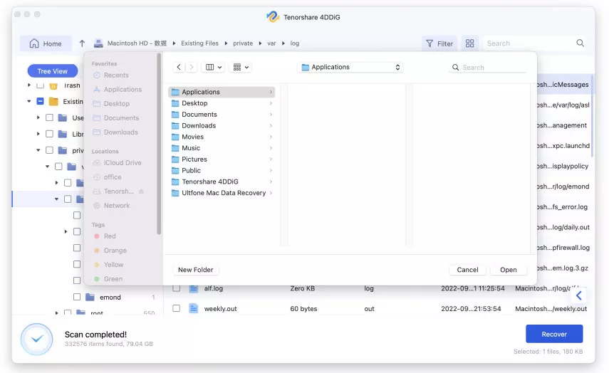 recover lost data Mac update