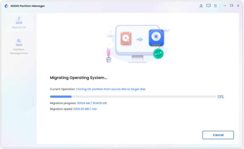 migrating operating system