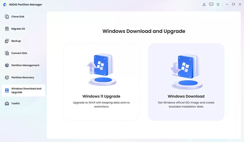 go to windows download