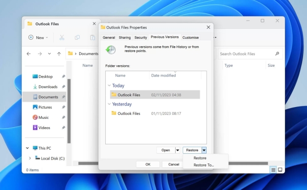 choose the folder version