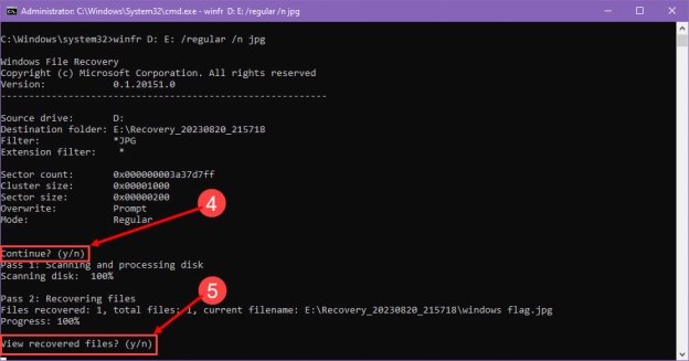 recover photos from the recently deleted folder