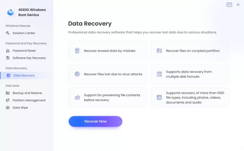 recover data from crashed computer