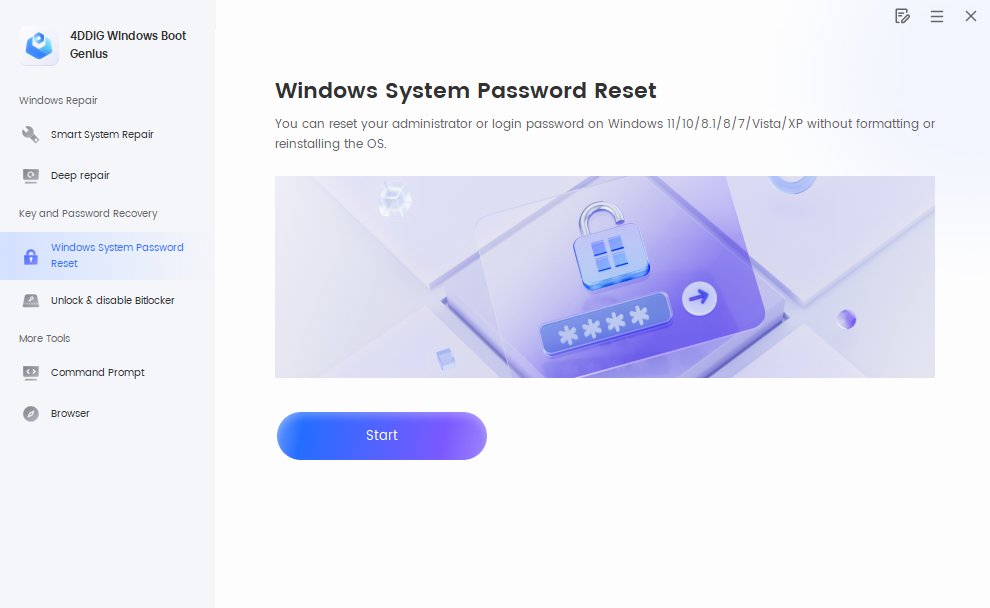 windows password reset