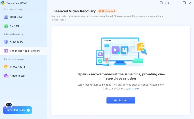 mp4 file recovery