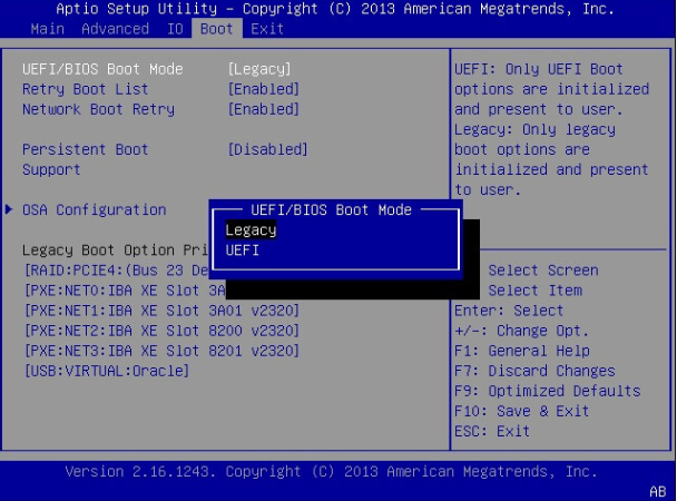Boot to UEFI Boot Mode to fix The selected disk is of the GPT partition style