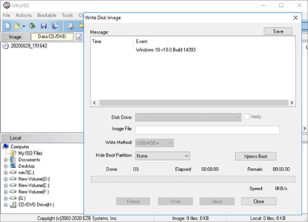 기록 버튼 클릭