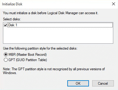 disable you need to format the disk windows 7