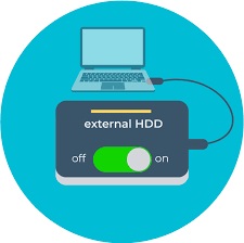 seagate external hard drive two beeps