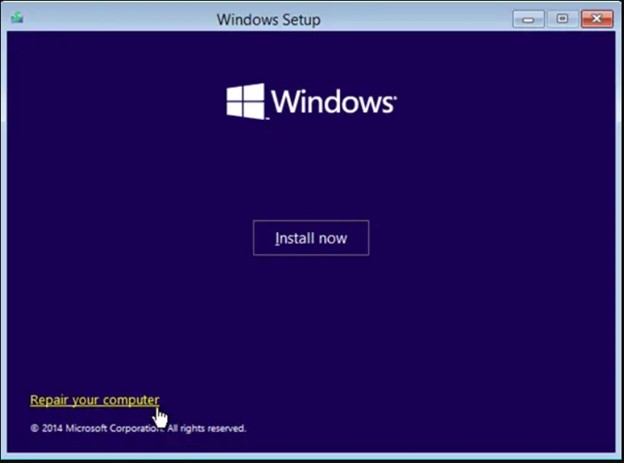 Windows에서 컴퓨터 복구