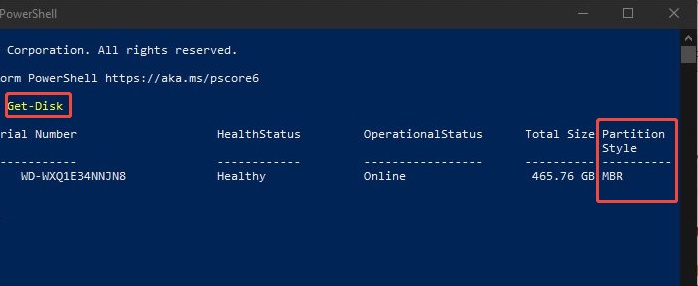 speicherplatz überprüfen powershell
