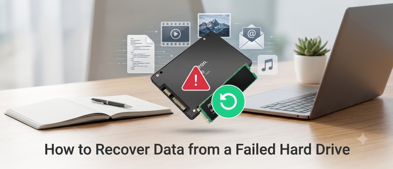 how to recover data from a failed hard drive