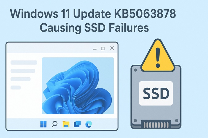 Windows 11 Update KB5063878 verursacht SSD-Ausfälle