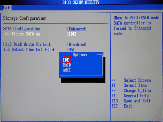 m2 ssd wird nicht erkannt in BIOS