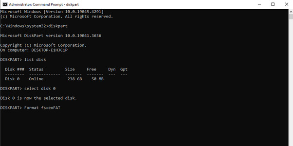 PS4 하드 드라이브 포맷