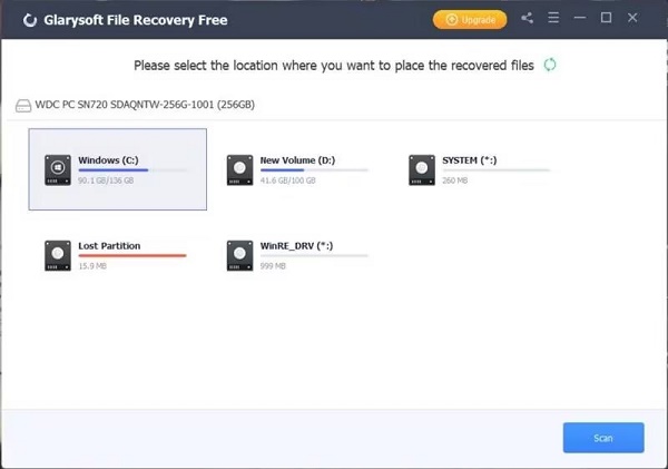 glarysoft file recovery