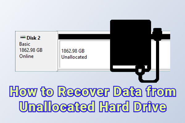 how to recover data from unallocated hard drive