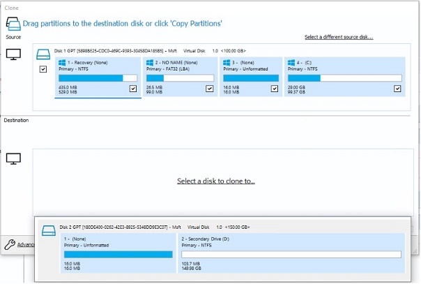 Macrium Reflect best free OS migration software