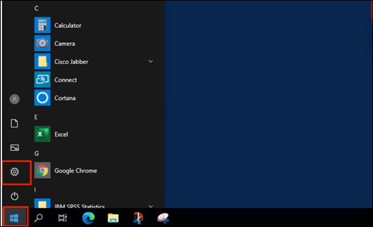 pulse el botón de actualización y seguridad