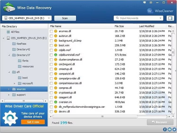 wise data recovery