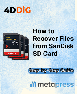 How to Recover Files from SanDisk SD Card