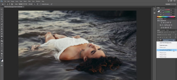 wie man ein Bild in Photoshop weniger unscharf macht