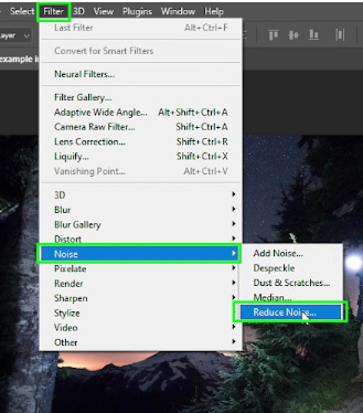 Rauschen in Photoshop reduzieren