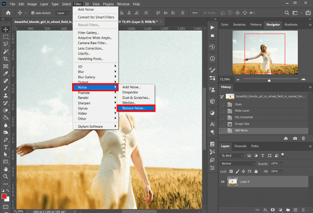 how to fix grainy photos in photoshop-1
