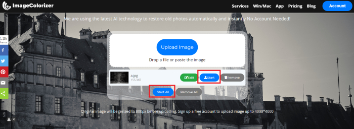 how to colorize black and photos with image colorizer-2
