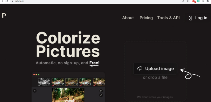 黑白照片變彩色