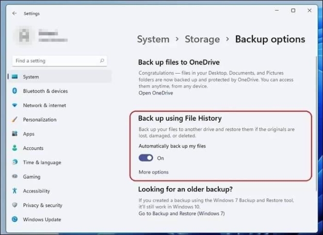 Backups