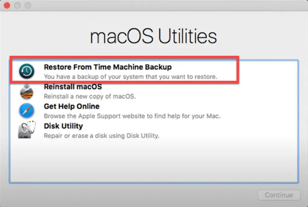 macos recovery mode