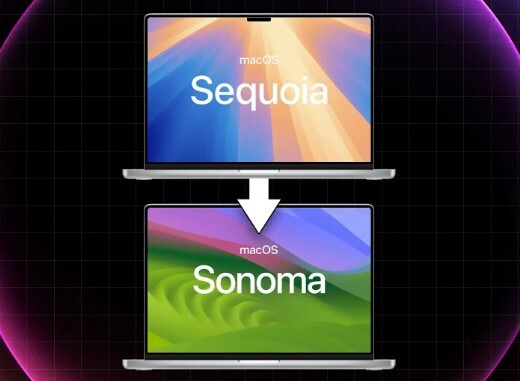downgrade macos