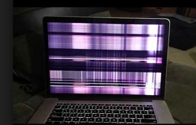 macbook screen flickers and goes black