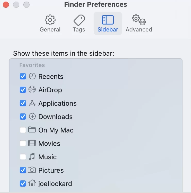 how to restore download folder on mac dock