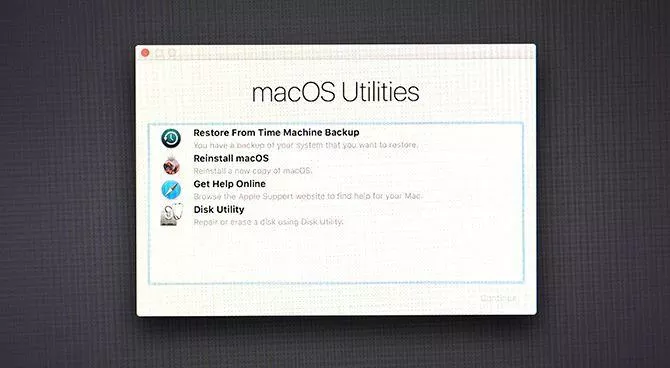 macos recovery mode