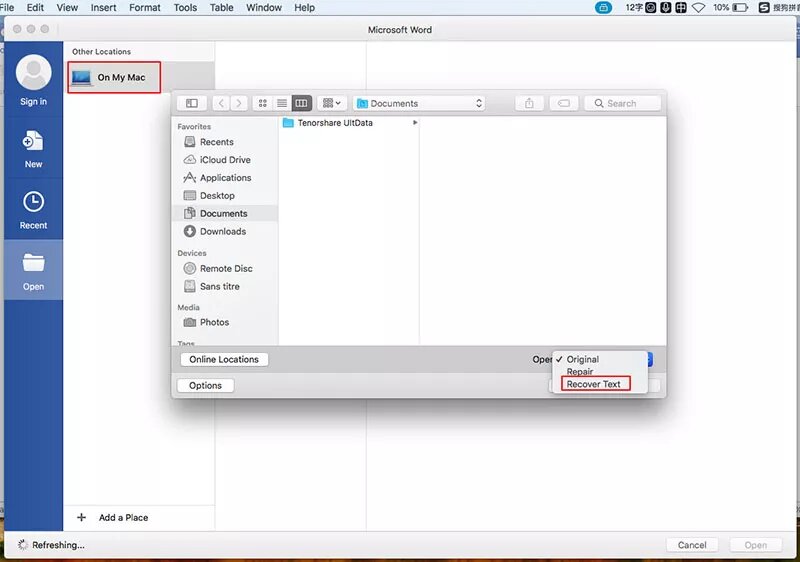 what is word program for mac