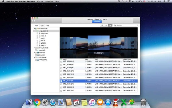 recoverable files