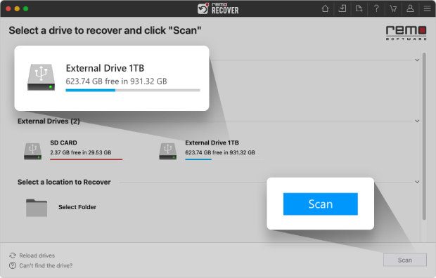 remo recover mac