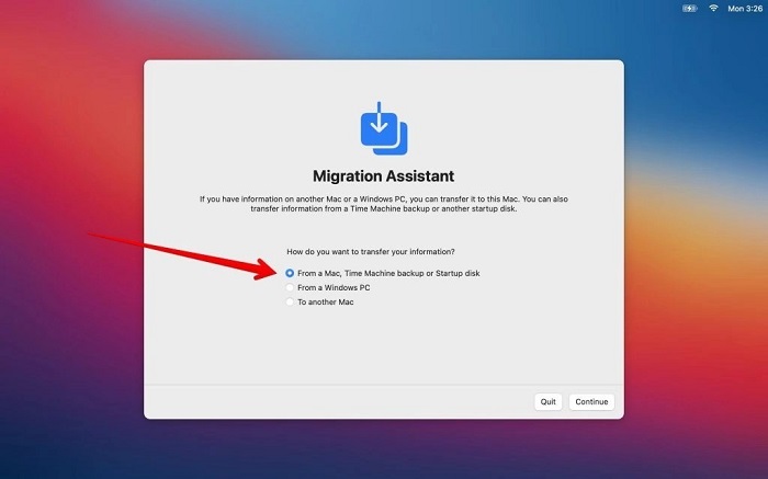 como restaurar imac do time machine