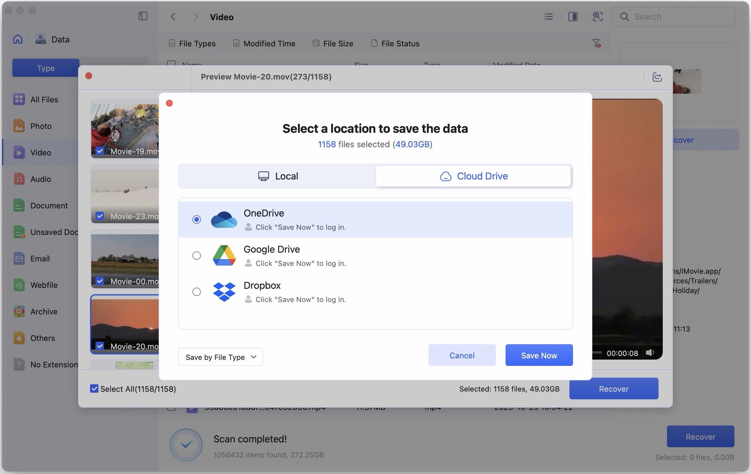 save recovered files 4ddig