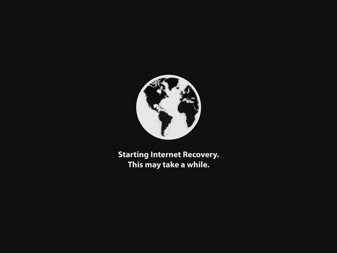 Imac lässt sich nach dem Apple-Logo nicht mehr starten - Wiederherstellung über das Internet
