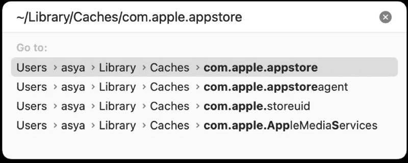 mac os update not showing up in app store