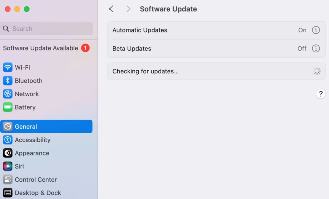 macos tahoe not showing up