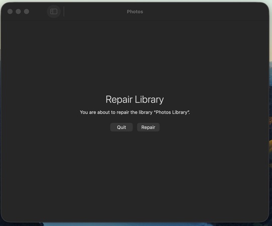 사진 라이브러리 복구